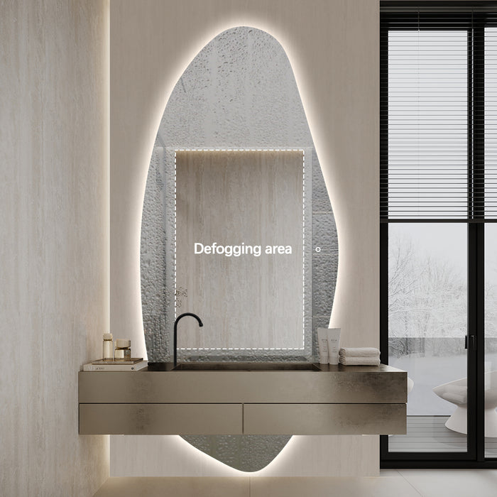 Avello 800 x 1800 LED Mirror - Three Light Temperatures - Image 4