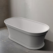 Balmoral Hampton 1700mm Gloss White Oval Freestanding Bath - Acqua Bathrooms