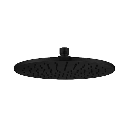 Star Mini Matte Black 250mm Shower Head - Acqua Bathrooms