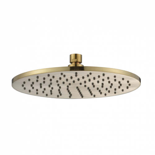 Star Mini Brushed Bronze 250mm Shower Head - Acqua Bathrooms