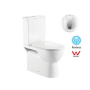 Bella Rimless Back to Wall Toilet Suite - Acqua Bathrooms