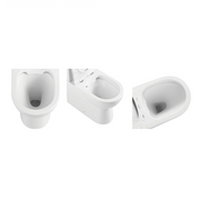 Bella Rimless Back to Wall Toilet Suite - Acqua Bathrooms