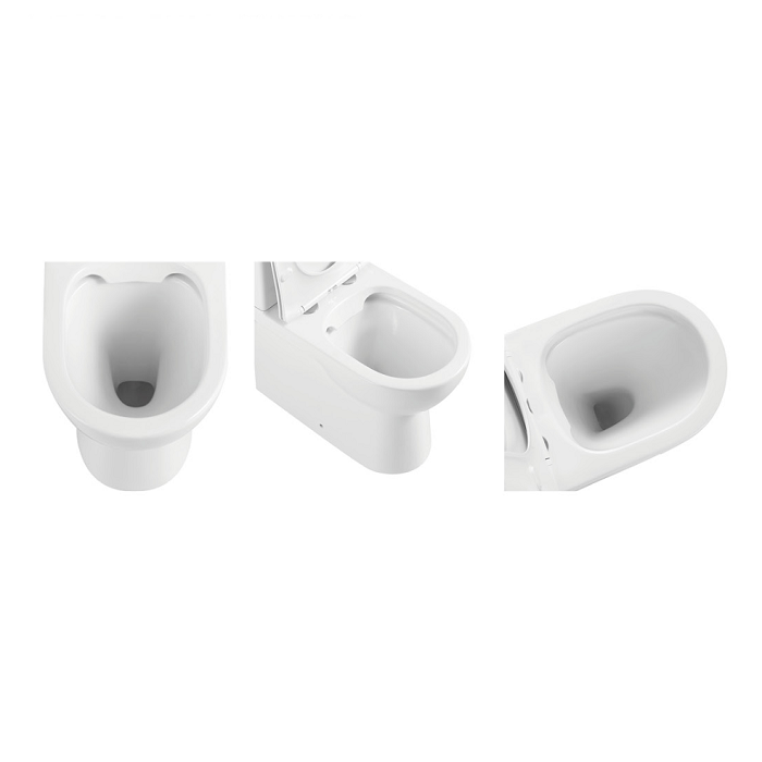 Bella Rimless Back to Wall Toilet Suite - Acqua Bathrooms