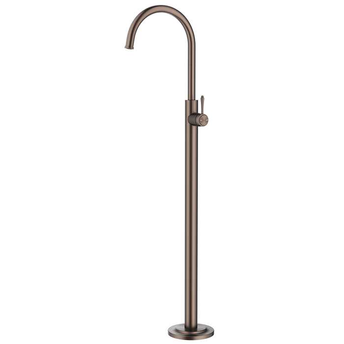 Mica Dusk Bronze Heritage Freestanding Bath Mixer