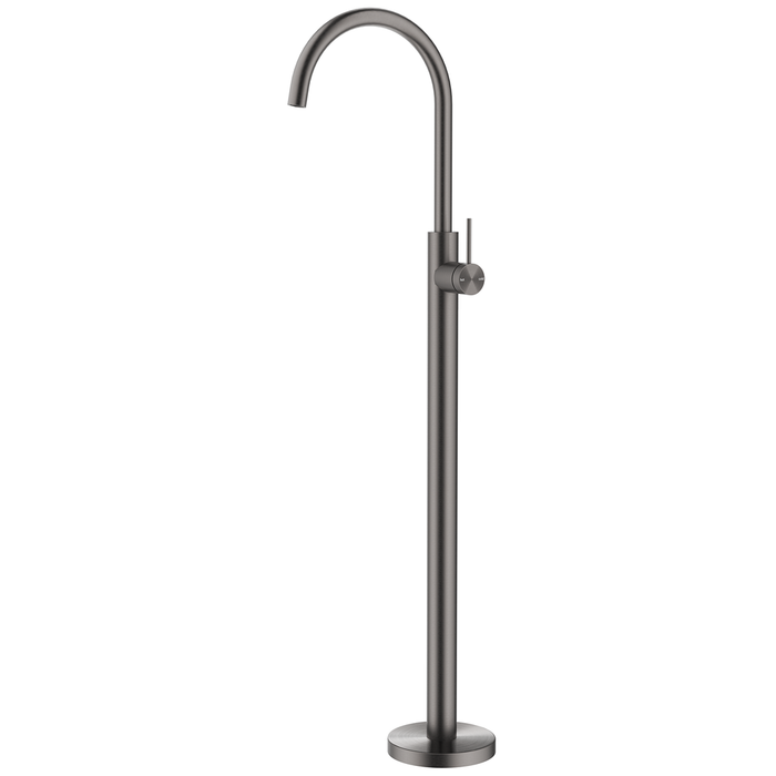 Mica Gun Metal Freestanding Bath Mixer