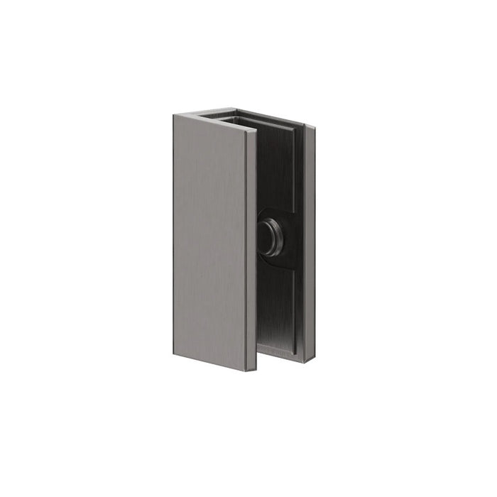 Gun Metal Shower Screen Frameless Wall Bracket - Acqua Bathrooms