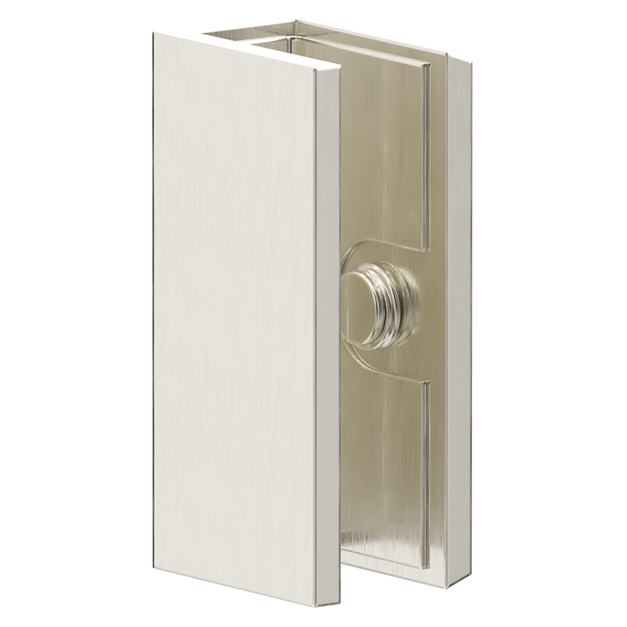 Brushed Nickel Shower Screen Frameless Wall Bracket