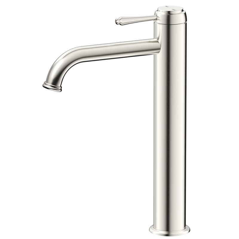 Mica Brushed Nickel Heritage Tall Basin Mixer