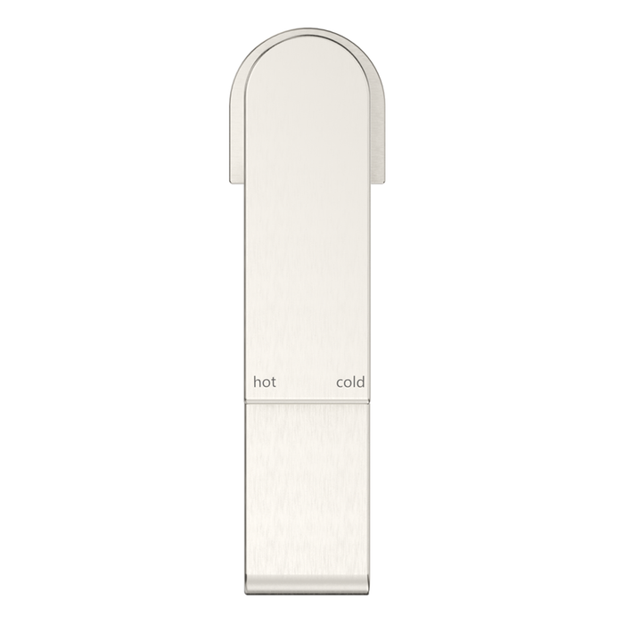 Beki Brushed Nickel Basin Mixer
