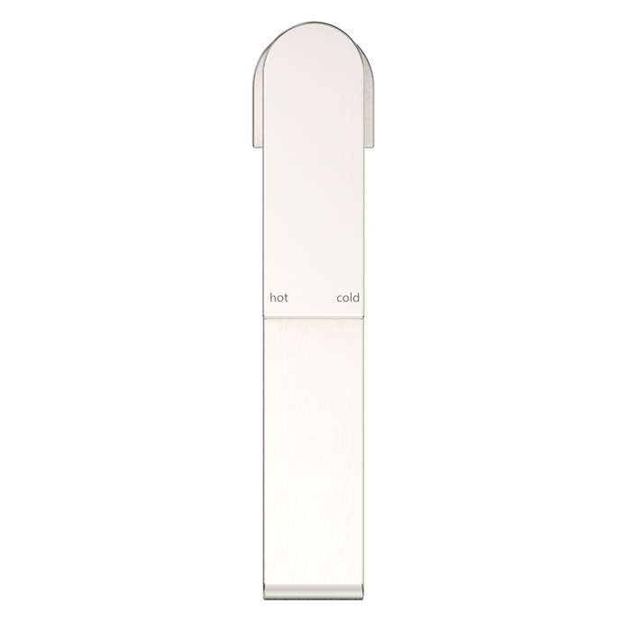 Beki Brushed Nickel Tall Basin Mixer