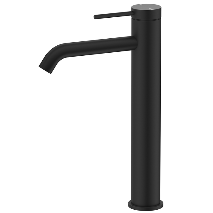 Mica Matte Black Tall Basin Mixer