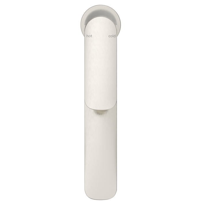 Kaza Brushed Nickel Tall Basin Mixer