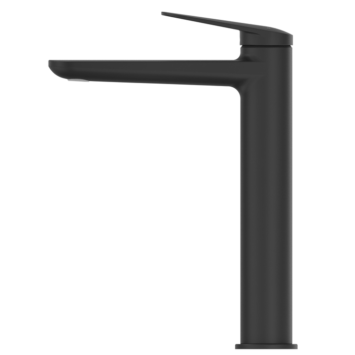 Lantra Matte Black Tall Basin Mixer