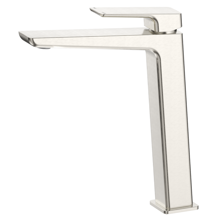 Tiago Brushed Nickel Tall Basin Mixer