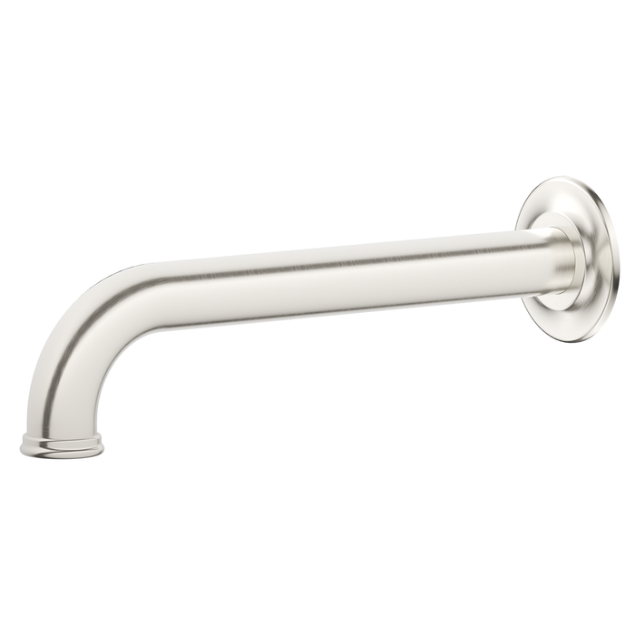 Mica Brushed Nickel Heritage Bath/Basin Spout - 220mm