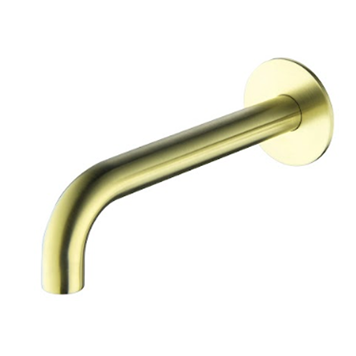 Mica French Gold Bath/Basin Spouts - 220mm