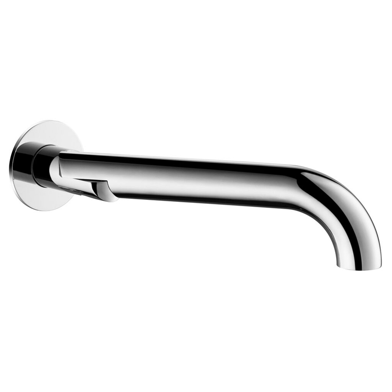 Mica Curved Chrome Swivel Bath Spout