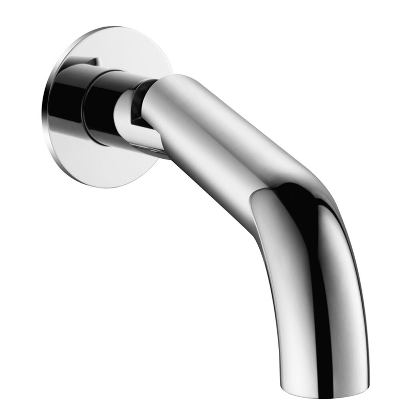 Mica Curved Chrome Swivel Bath Spout