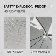 Indulge | Round Touchless 800mm LED Mirror - Three Light Temperatures - Acqua Bathrooms
