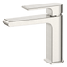Beki Brushed Nickel Basin Mixer - Acqua Bathrooms