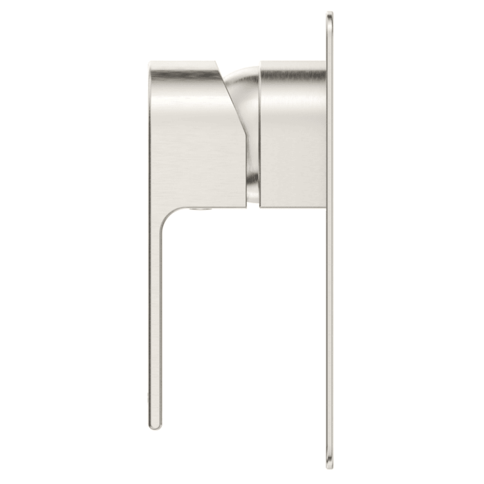 Beki Brushed Nickel Shower Mixer - Square Plate - Trim Kit Only - Acqua Bathrooms