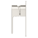 Beki Brushed Nickel Shower Mixer - Square Plate - Trim Kit Only - Acqua Bathrooms