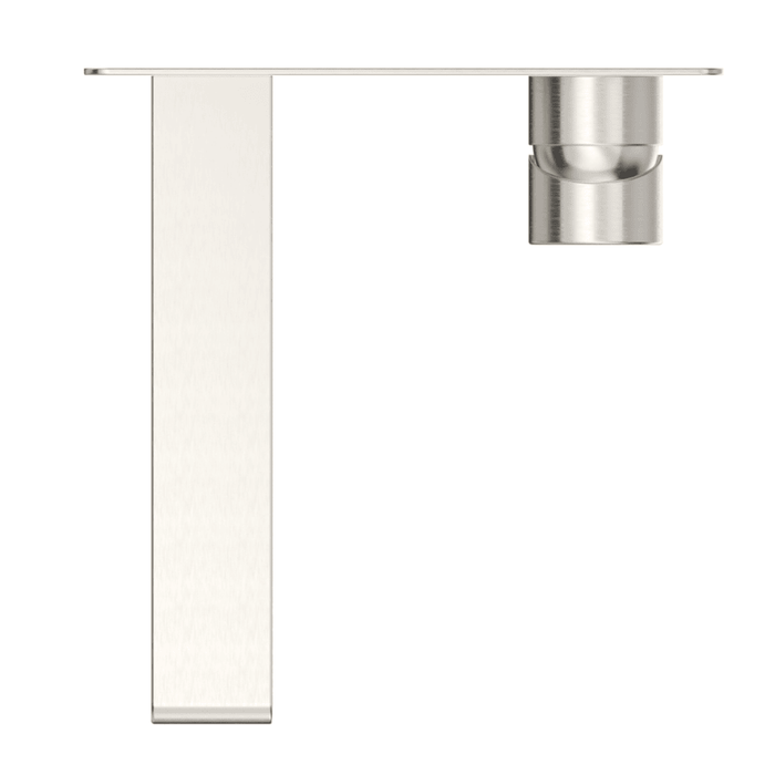 Beki Brushed Nickel Wall-Spout Combo - 1P - Trim Kit Only - Acqua Bathrooms