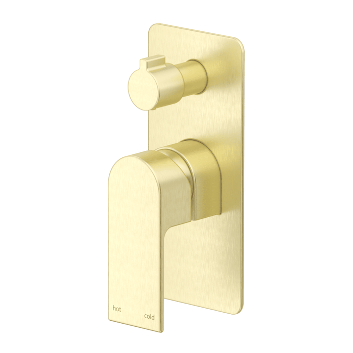 Beki French Gold Shower Mixer Diverter - 1P - Trim Kit Only - Acqua Bathrooms