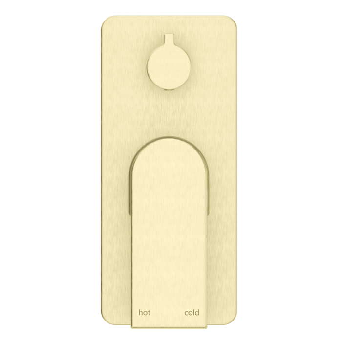 Beki French Gold Shower Mixer Diverter - 1P - Trim Kit Only - Acqua Bathrooms