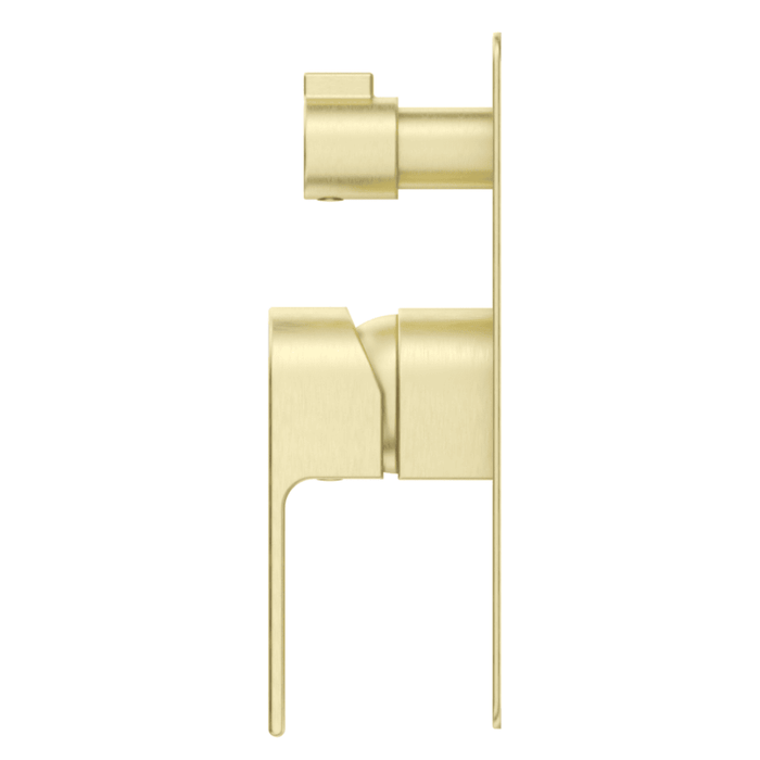 Beki French Gold Shower Mixer Diverter - 1P - Trim Kit Only - Acqua Bathrooms