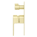 Beki French Gold Shower Mixer Diverter - 1P - Trim Kit Only - Acqua Bathrooms