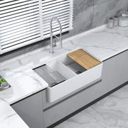 Charleston 835 Double Butler Kitchen Sink Package - Acqua Bathrooms