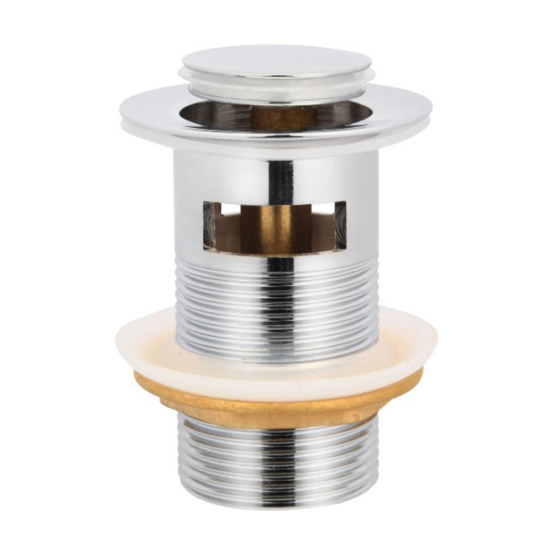 Chrome 32mm Overflow Basin Pop Up Waste