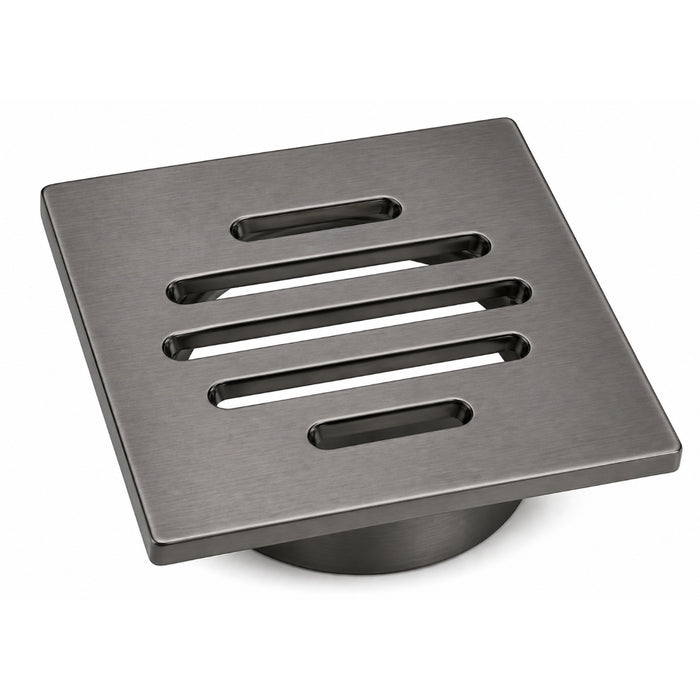 Gun Metal 60mm Slim Floor Waste
