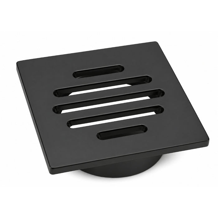 Matte Black 60mm Slim Floor Waste