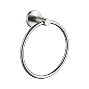 Classic Brushed Nickel Towel Ring