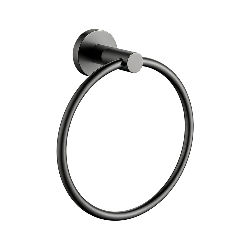 Classic Gun Metal Towel Ring