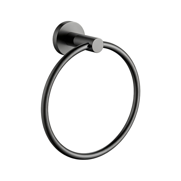 Classic Gun Metal Towel Ring
