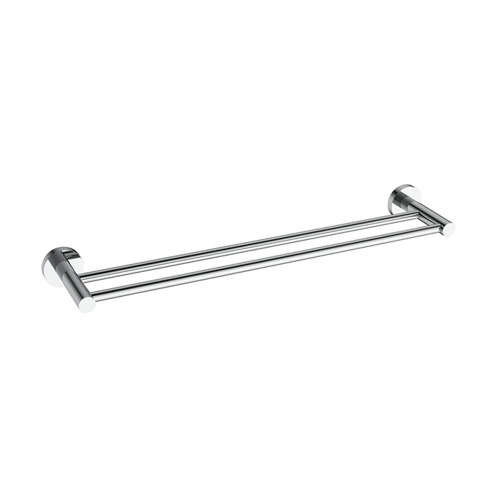 Classic Chrome 600mm Double Towel Rail