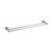 Classic Brushed Nickel 750mm Double Towel Rail