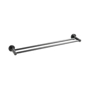 Classic Gun Metal 750mm Double Towel Rail