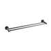Classic Gun Metal 750mm Double Towel Rail