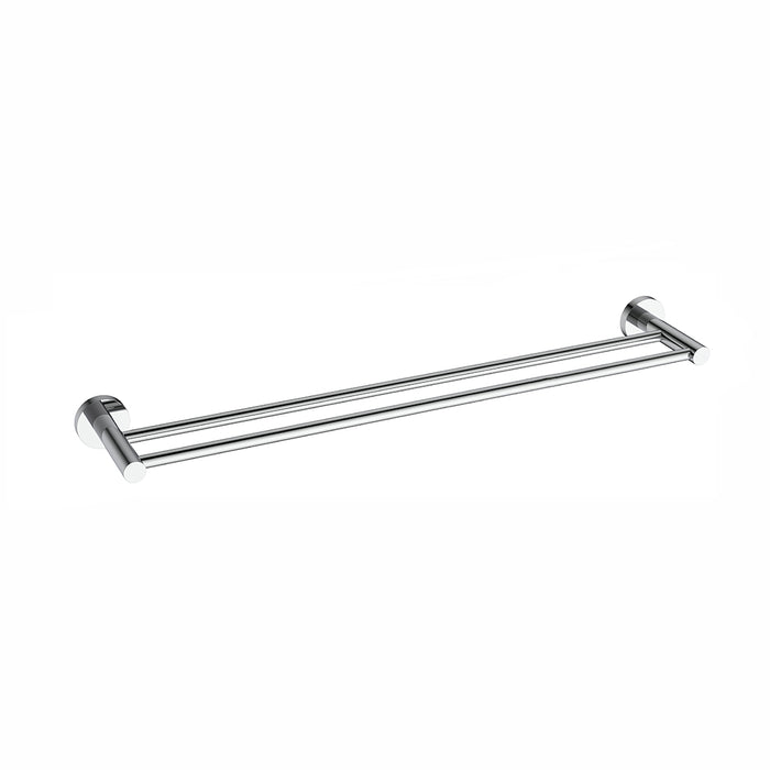 Classic Chrome 750mm Double Towel Rail