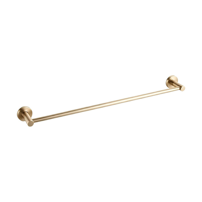 Classic Brushed Gold 750mm Single Towel Rail