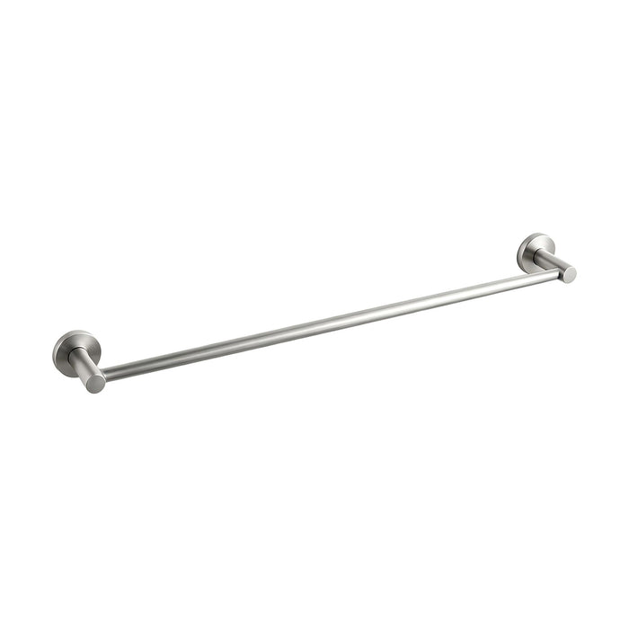 Classic Brushed Nickel 750mm Single Towel Rail
