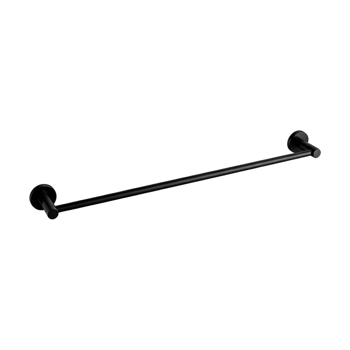 Classic Matte Black 750mm Single Towel Rail