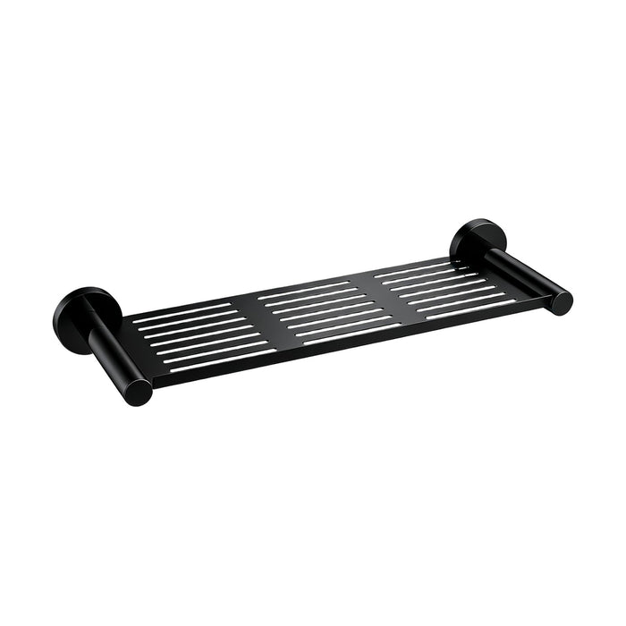Classic Matte Black Shower Shelf
