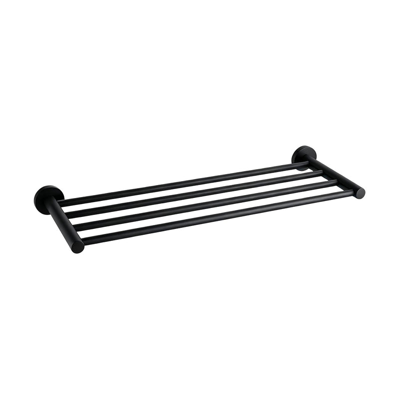 Classic Matte Black Towel Rack