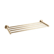 Classic Brushed Gold Towel Rack