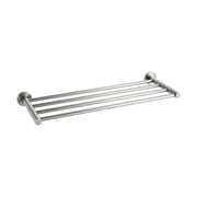 Classic Brushed Nickel Towel Rack